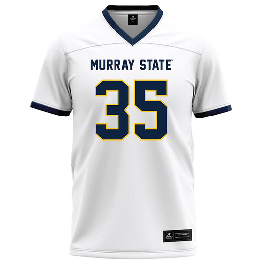 Murray State - NCAA Football : Brajone Dabney - White Football Jersey