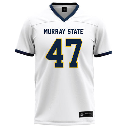 Murray State - NCAA Football : Cooper Ford - White Football Jersey-0