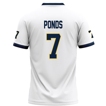 Murray State - NCAA Football : Marion Ponds - White Football Jersey-1