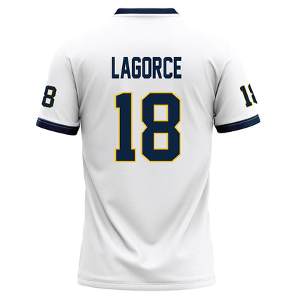 Murray State - NCAA Football : HANK LAGORCE - White Football Jersey-1