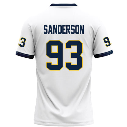 Murray State - NCAA Football : CJ Sanderson - White Football Jersey-1
