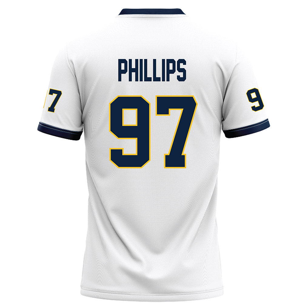 Murray State - NCAA Football : Harlem Phillips - White Football Jersey-1