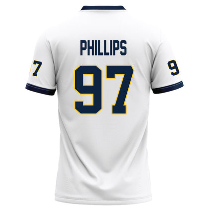 Murray State - NCAA Football : Harlem Phillips - White Football Jersey-1