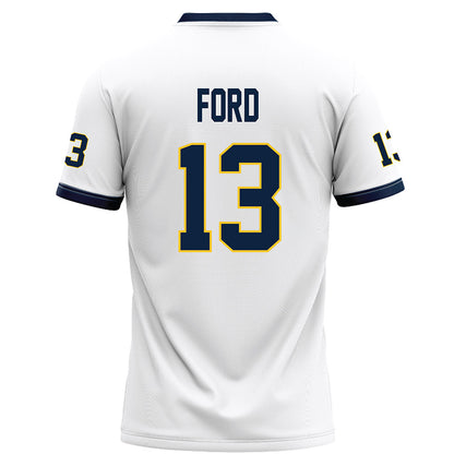 Murray State - NCAA Football : John Ford - White Football Jersey-1
