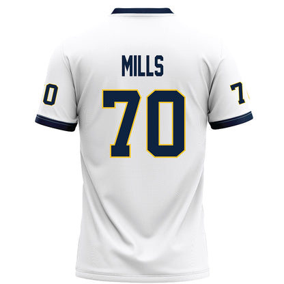 Murray State - NCAA Football : Brandon Mills - White Football Jersey-1