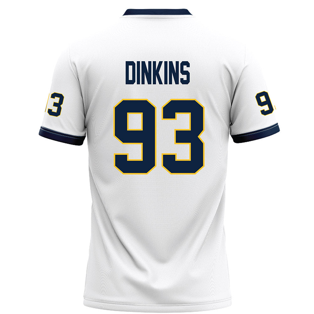 Murray State - NCAA Football : Vincent Dinkins - 100th Year White Football Jersey