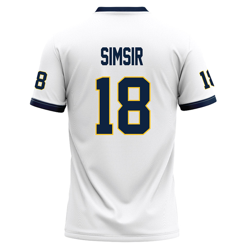 Murray State - NCAA Football : Huseyin Simsir - White Football Jersey-1