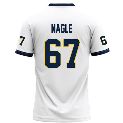 Murray State - NCAA Football : Thatcher Nagle - White Football Jersey-1