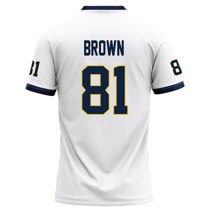Murray State - NCAA Football : Ty Brown - White Football Jersey-1