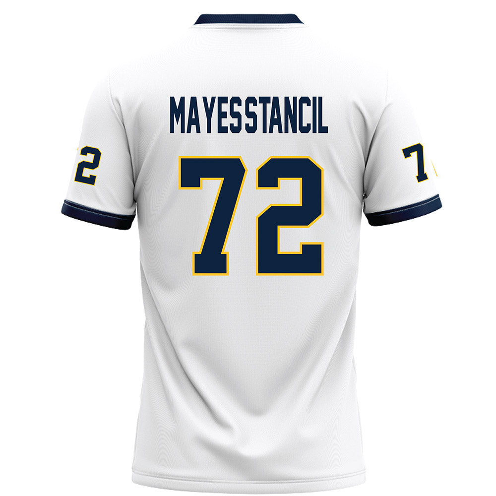 Murray State - NCAA Football : Cameron Mayes-Stancil - White Football Jersey-1