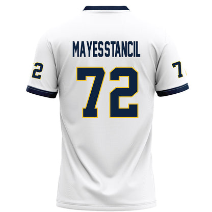 Murray State - NCAA Football : Cameron Mayes-Stancil - White Football Jersey-1