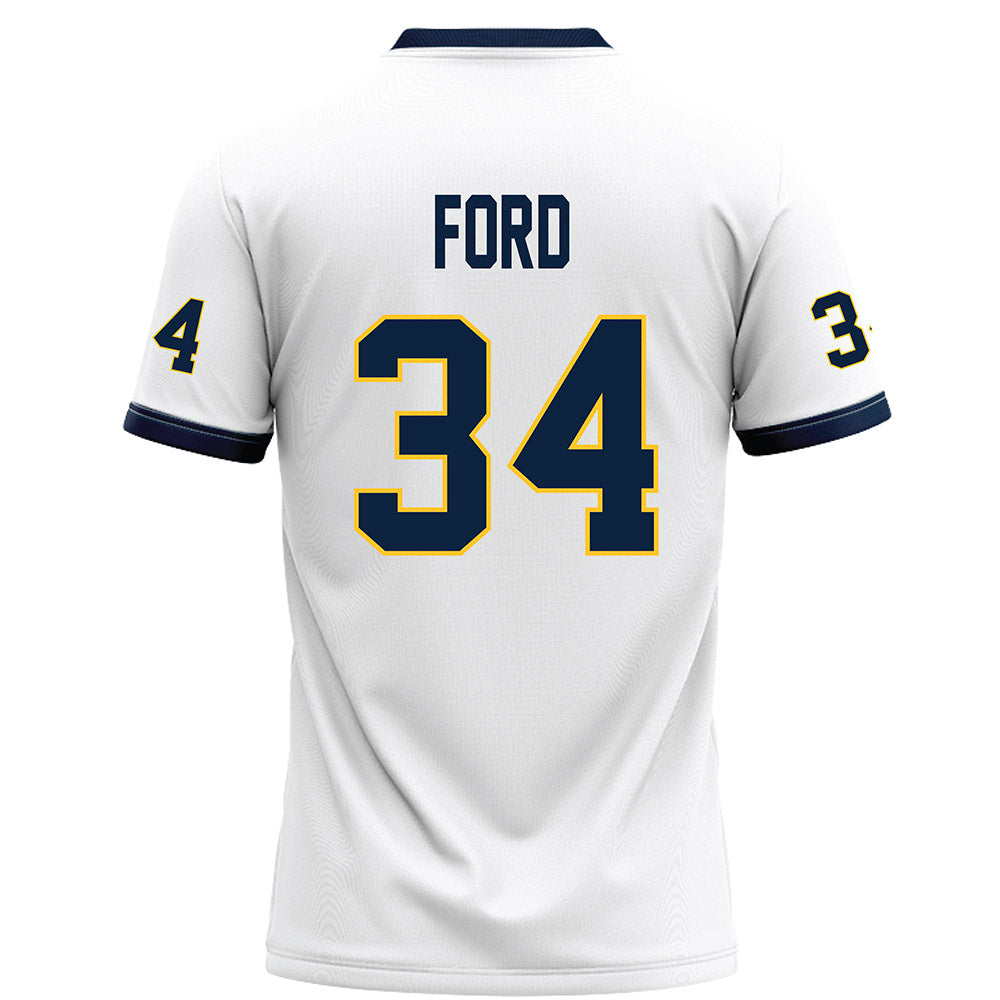 Murray State - NCAA Football : Caleb Ford - White Football Jersey-1