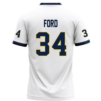 Murray State - NCAA Football : Caleb Ford - White Football Jersey-1
