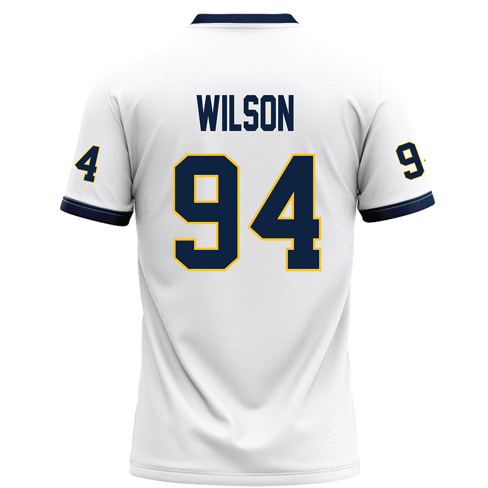 Murray State - NCAA Football : Rickshun Wilson - White Football Jersey-1