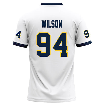 Murray State - NCAA Football : Rickshun Wilson - White Football Jersey-1