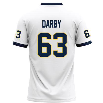 Murray State - NCAA Football : Jacob Darby - White Football Jersey-1