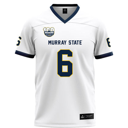 Murray State - NCAA Football : Shadon Shannon - White Football Jersey-0