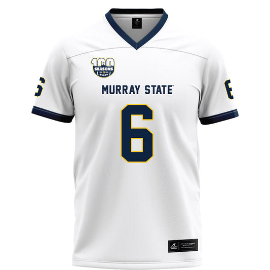 Murray State - NCAA Football : Shadon Shannon - White Football Jersey-0