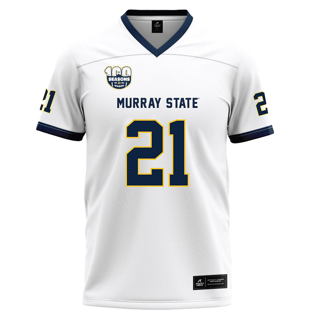 Murray State - NCAA Football : DeMarkus Boykin Jr - White Football Jersey-0