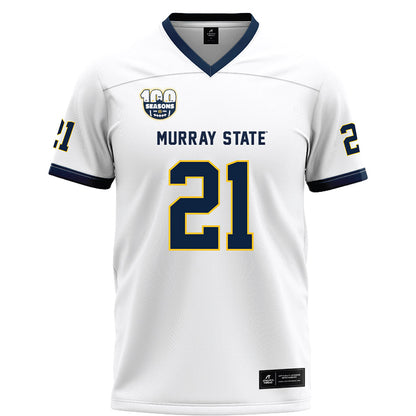 Murray State - NCAA Football : DeMarkus Boykin Jr - White Football Jersey-0