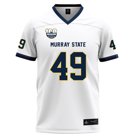 Murray State - NCAA Football : Jackson Mann - White Football Jersey-0