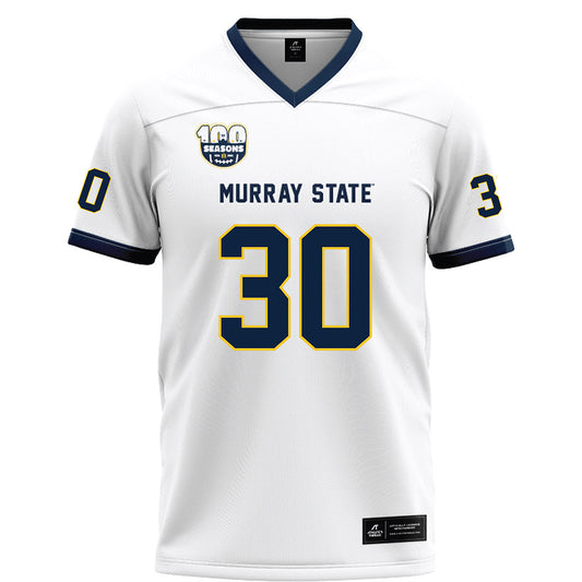 Murray State - NCAA Football : Kamden Miller - White Football Jersey-0