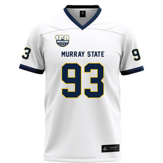 Murray State - NCAA Football : Vincent Dinkins - 100th Year White Football Jersey