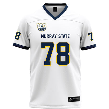 Murray State - NCAA Football : Eric Kirkpatrick - White Football Jersey-0