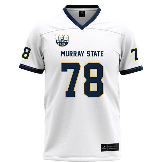Murray State - NCAA Football : Eric Kirkpatrick - White Football Jersey-0