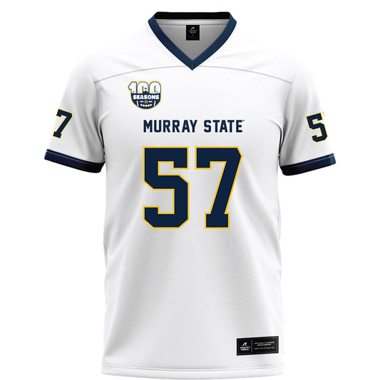 Murray State - NCAA Football : Nick Cairo - 100th Year White Football Jersey