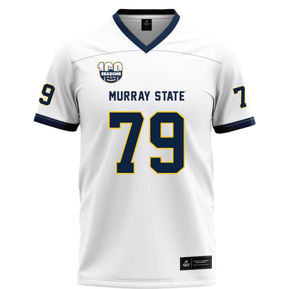 Murray State - NCAA Football : Joshua Bratcher - White Football Jersey-0