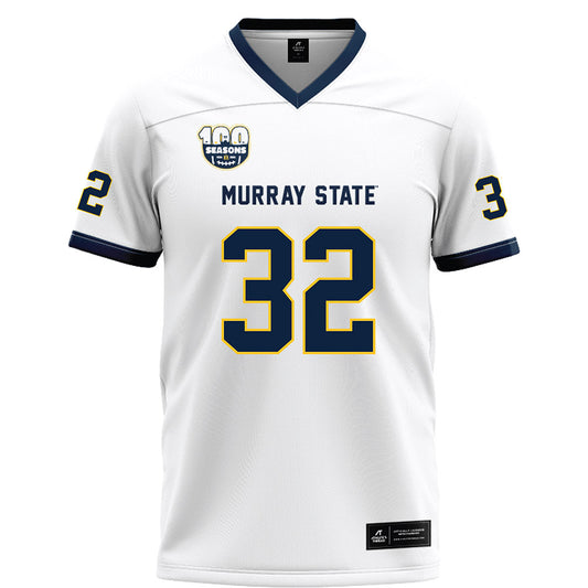 Murray State - NCAA Football : Blaize Thomas - White Football Jersey-0