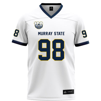 Murray State - NCAA Football : Michael Tilmon - White Football Jersey-0