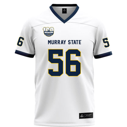 Murray State - NCAA Football : Graham McLelland - White Football Jersey-0