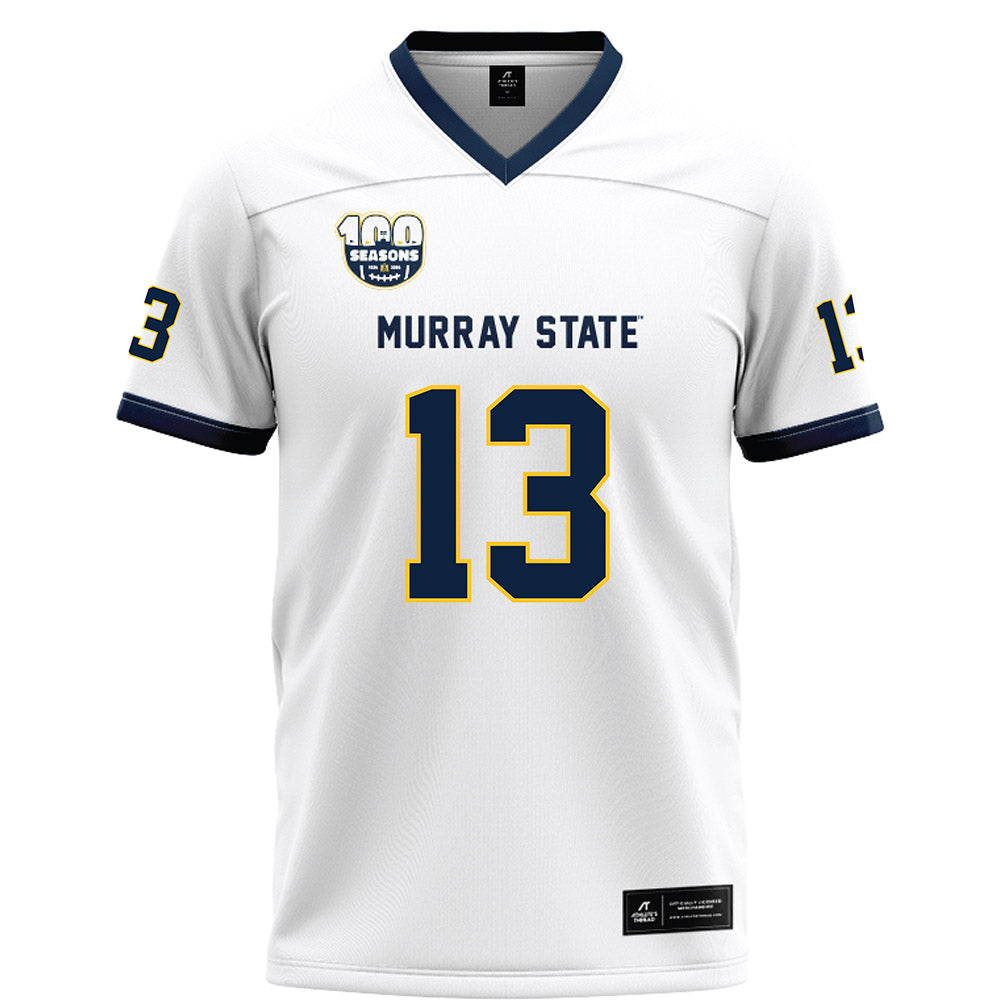 Murray State - NCAA Football : John Ford - White Football Jersey-0