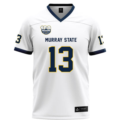 Murray State - NCAA Football : John Ford - White Football Jersey-0