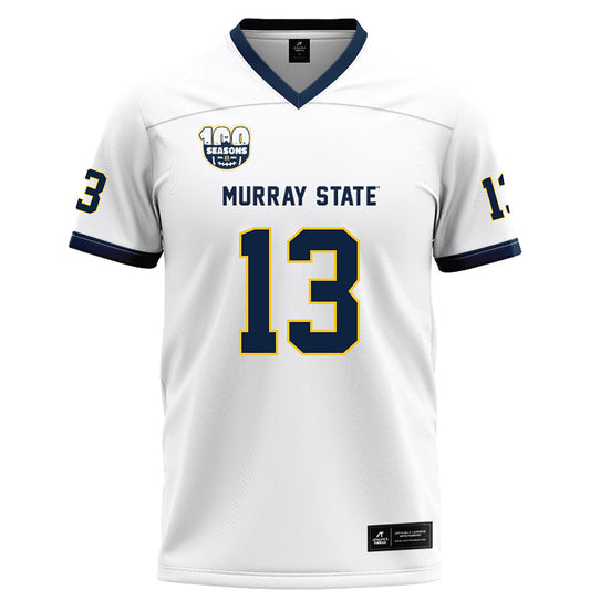 Murray State - NCAA Football : John Ford - White Football Jersey-0