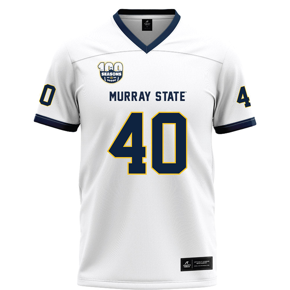 Murray State - NCAA Football : Jay Walker - White Football Jersey-0