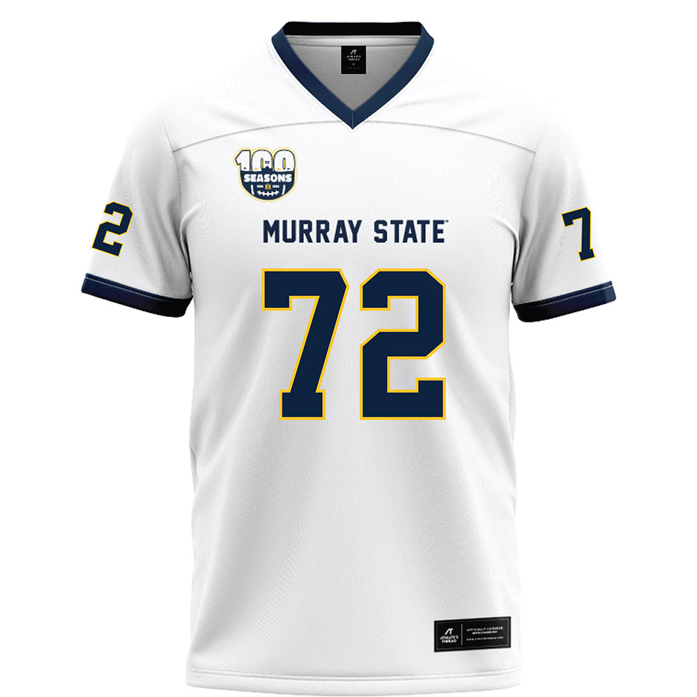 Murray State - NCAA Football : Carson Gilliland - White Football Jersey-0