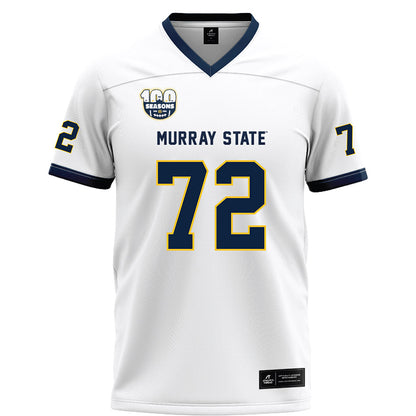 Murray State - NCAA Football : Carson Gilliland - White Football Jersey-0