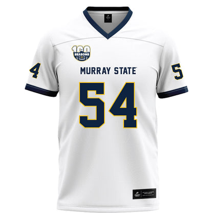 Murray State - NCAA Football : Cannon McCulley - White Football Jersey-0