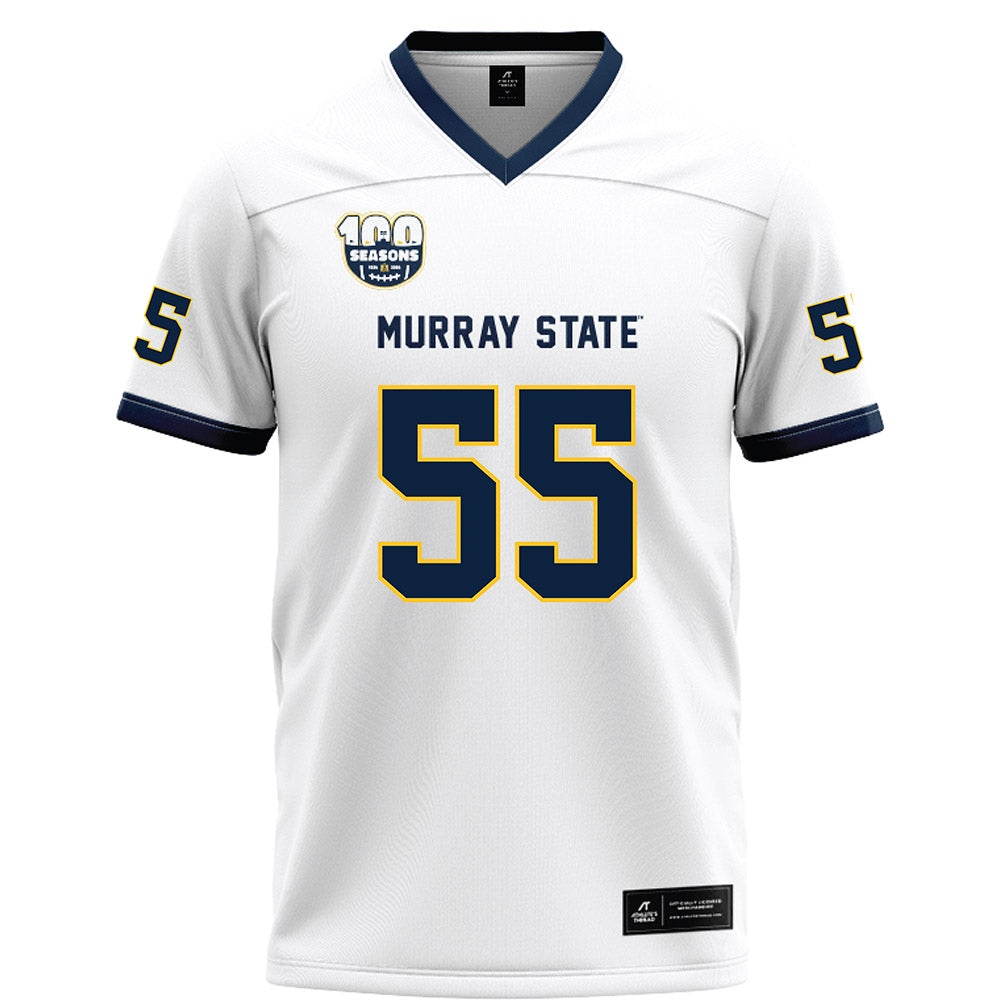 Murray State - NCAA Football : Connor Archer - White Football Jersey-0