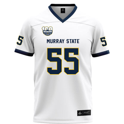 Murray State - NCAA Football : Connor Archer - White Football Jersey-0