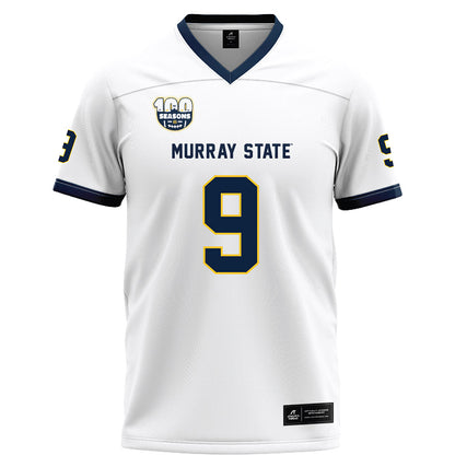 Murray State - NCAA Football : Dylan Rowsey - White Football Jersey-0