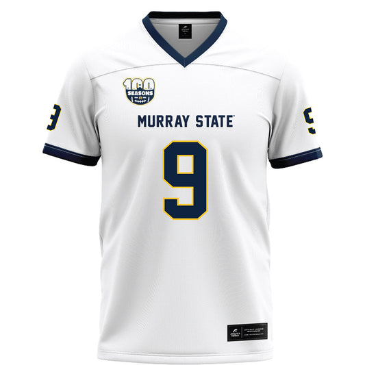 Murray State - NCAA Football : Dylan Rowsey - White Football Jersey-0