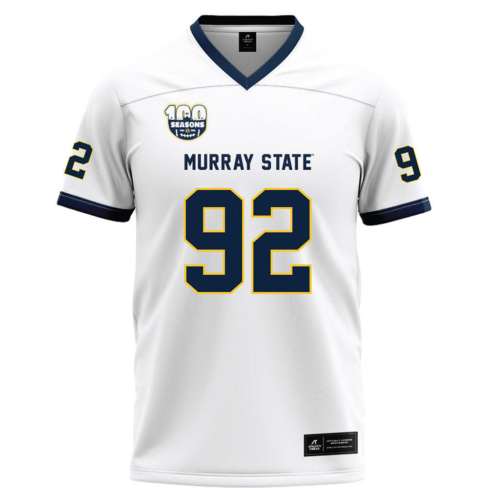 Murray State - NCAA Football : Jamar Chatman - White Football Jersey-0