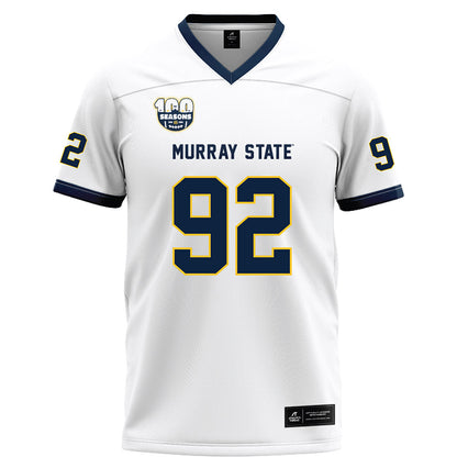 Murray State - NCAA Football : Jamar Chatman - White Football Jersey-0