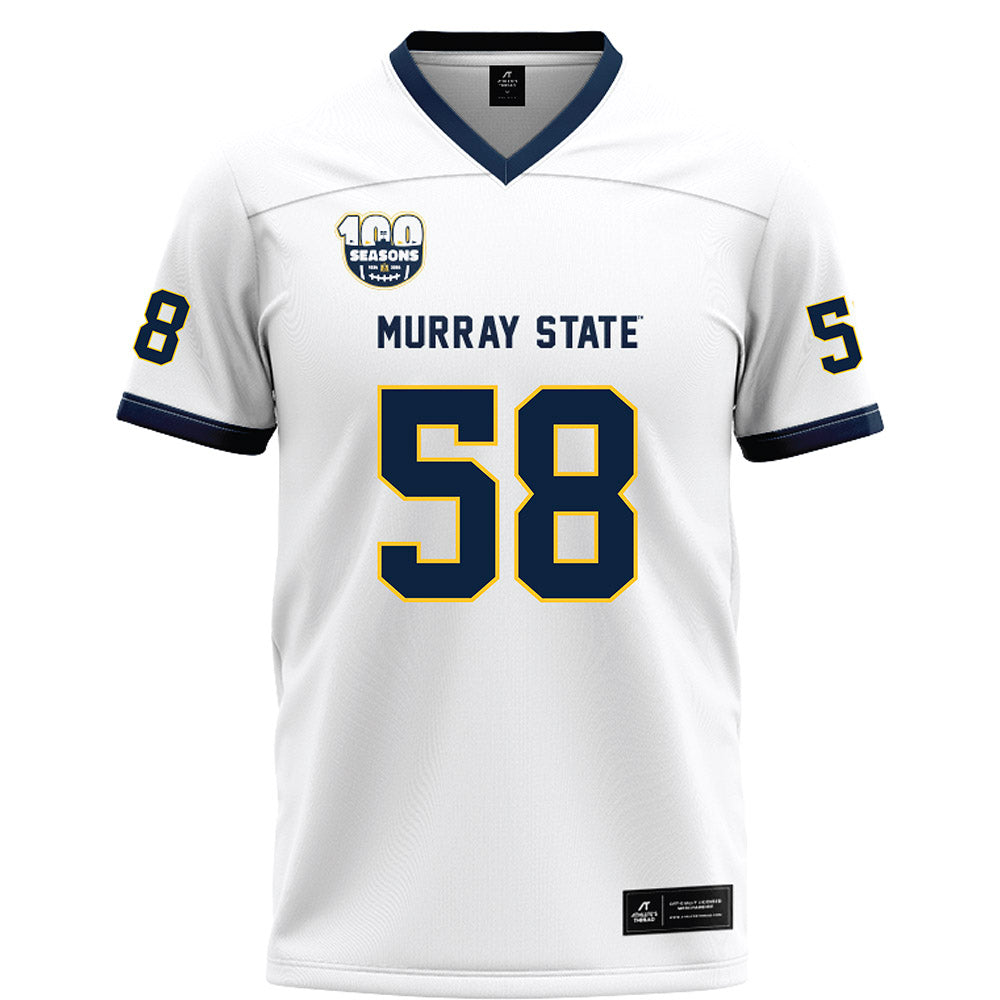 Murray State - NCAA Football : Brody Phelps - White Football Jersey-0