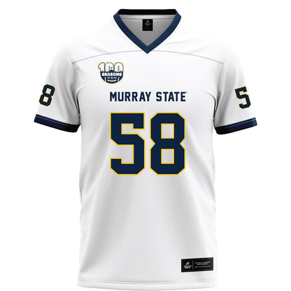 Murray State - NCAA Football : Brody Phelps - White Football Jersey-0