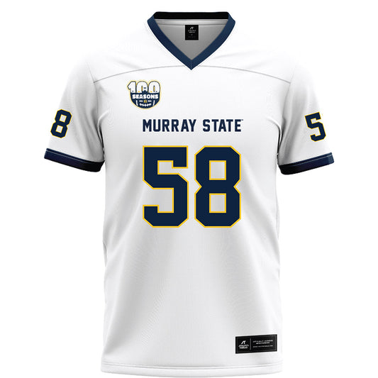Murray State - NCAA Football : Brody Phelps - White Football Jersey-0